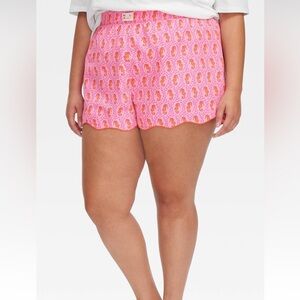 Roller Rabbit x target women’s seahorse poplin boxer shorts —pink